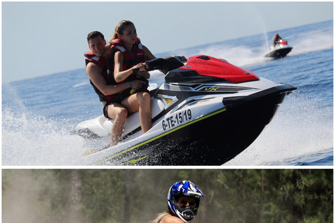 Teneriffa: Combo Jet Ski &amp; Quad Erlebnis