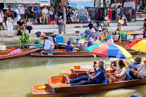 BKK : Mercado Flotante Privado Damnoen Saduak y Mercado de TrenesBKK: Mercado Flotante Privado Damnoen Saduak y Mercado de Trenes