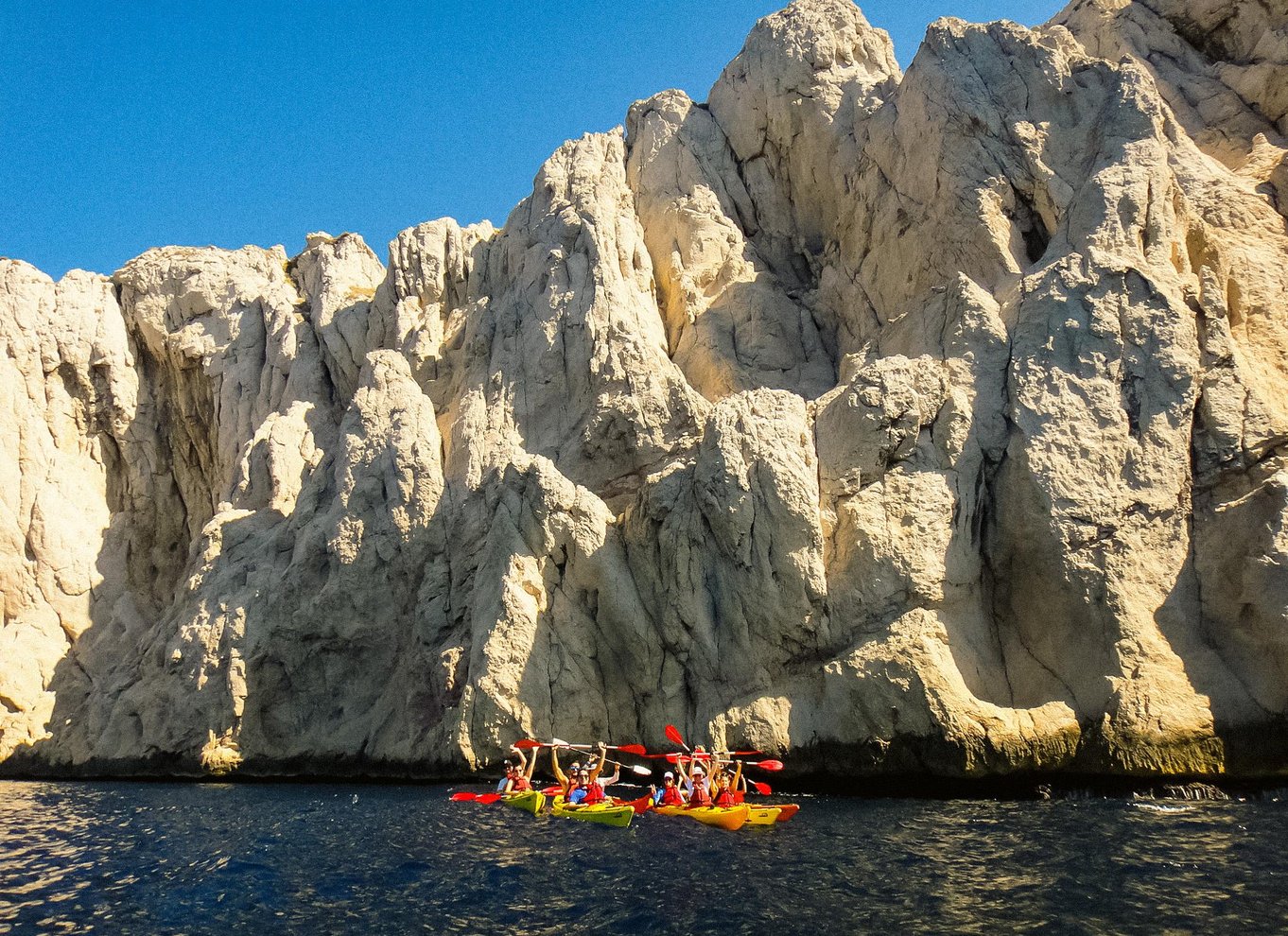 Cassis: Tur i havkajak i Calanques Nationalpark