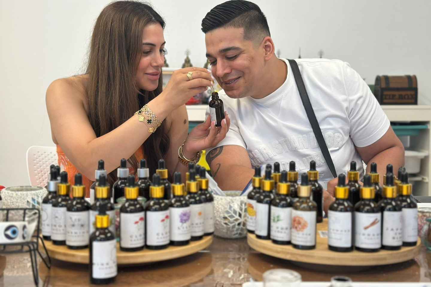 Antalya Old Town: Perfume Workshop Antalya with 100+Essences