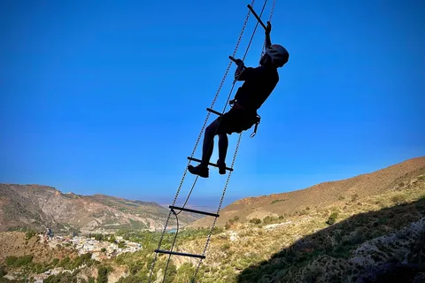 Granada: Vía Ferrata Guejar Sierra "La Araña"