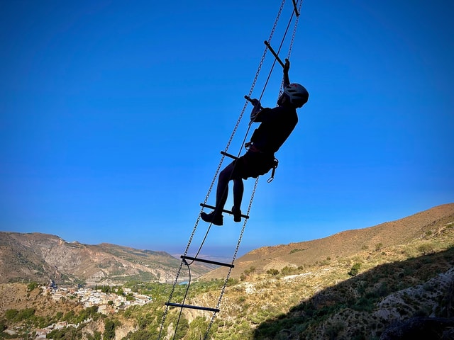 Granada: Via Ferrata Guejar Sierra “La Araña”