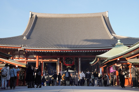 Tokyo: Asakusa Walking Tour, Local Guide & Snacks opt. Vegan
