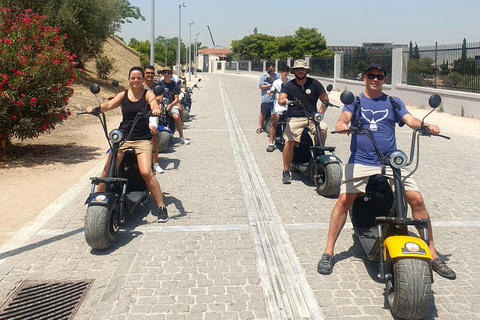 Athens: Guided E-Scooter Tour in Acropolis Area