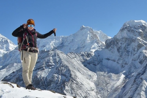 De Katmandou: Trek de 15 jours dans la vallée de Gokyo avec Porter