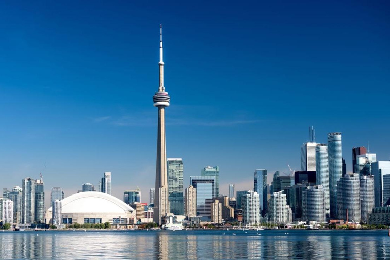 Toronto: Tour a piedi del centro con CN Tower e tour in battello