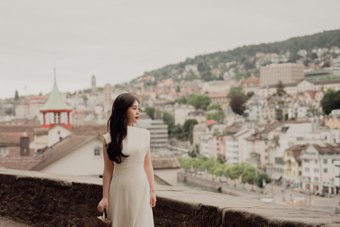 Zurich: Private Professional Photoshoot at Lindenhof