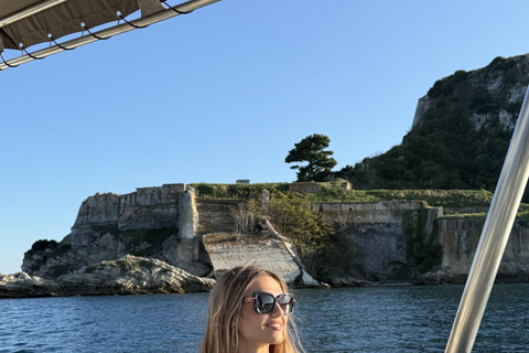 Corfu: Private Sunset Boat Cruise