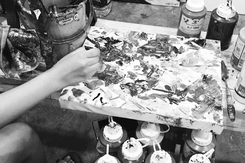 Hoi An: Clase de pintura de 2 horas con un artista local en el casco antiguo