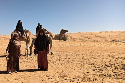 Overnight Wahiba Desert, Wadi Shab & Wadi Bani Khalid Tour