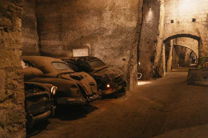 Neapel: Guidad rundtur av Bourbon-tunneln med entrébiljett