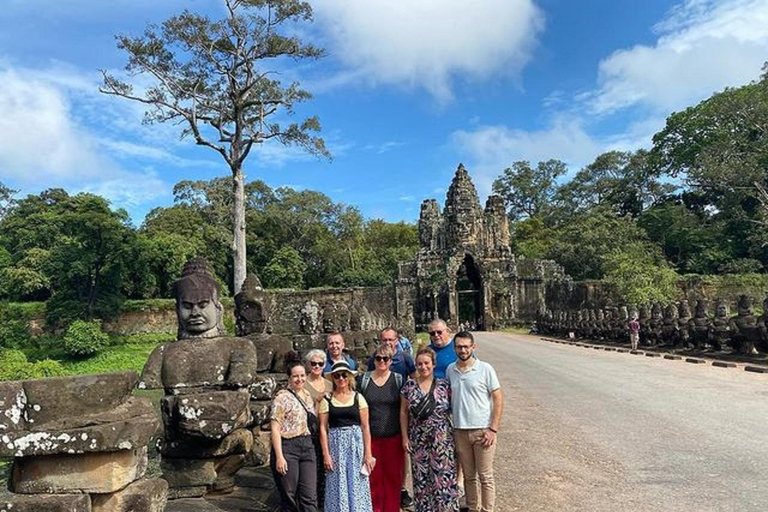 Siem Reap: Tour de 1 dia em Angkor com guia de turismo que fala francêsOpção 2: Tour em pequenos grupos