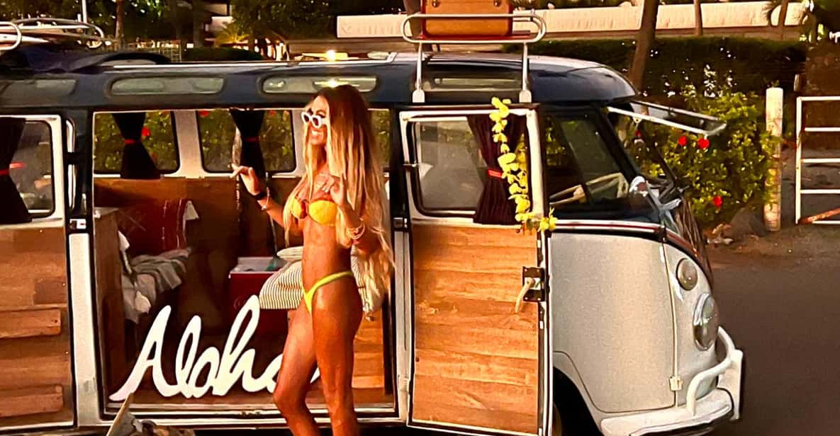 【美品】sho watanabe aloha vwbus グリーンルーム ハワイ for @greenroomhawaii 【 ALOHA vintage style 】 Art Exhibition