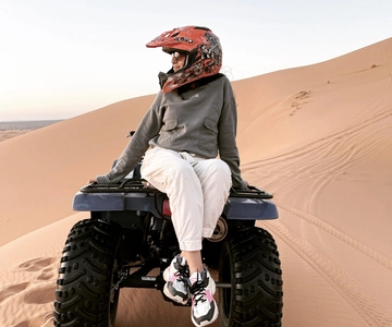 Merzouga: Erg Chebbi Quad Biking Tour with Guide