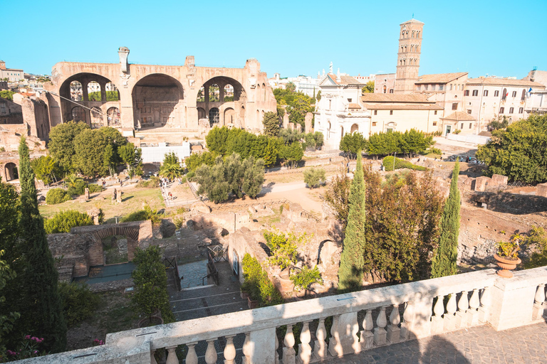 Rome: Colosseum, Palatine Hill, Roman Forum Experience Colosseum with Standard Access and Audio Guide