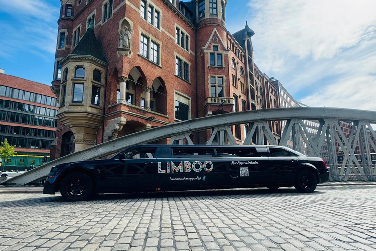 Hamburg tour in a stretch limousine