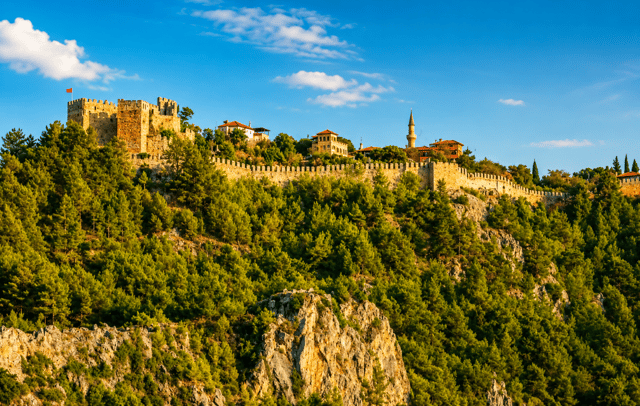 Alanya: Sunset and Night City Tour with Castle Visit