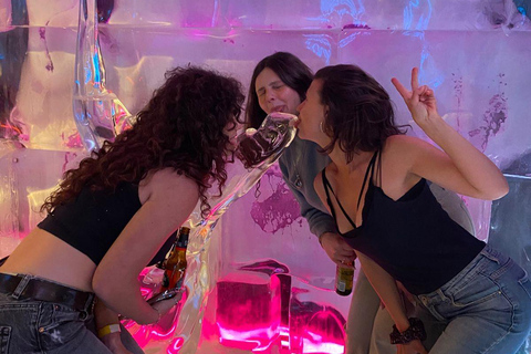 Barcelona: Winter Party Tour with Ice Bar & Club Entry