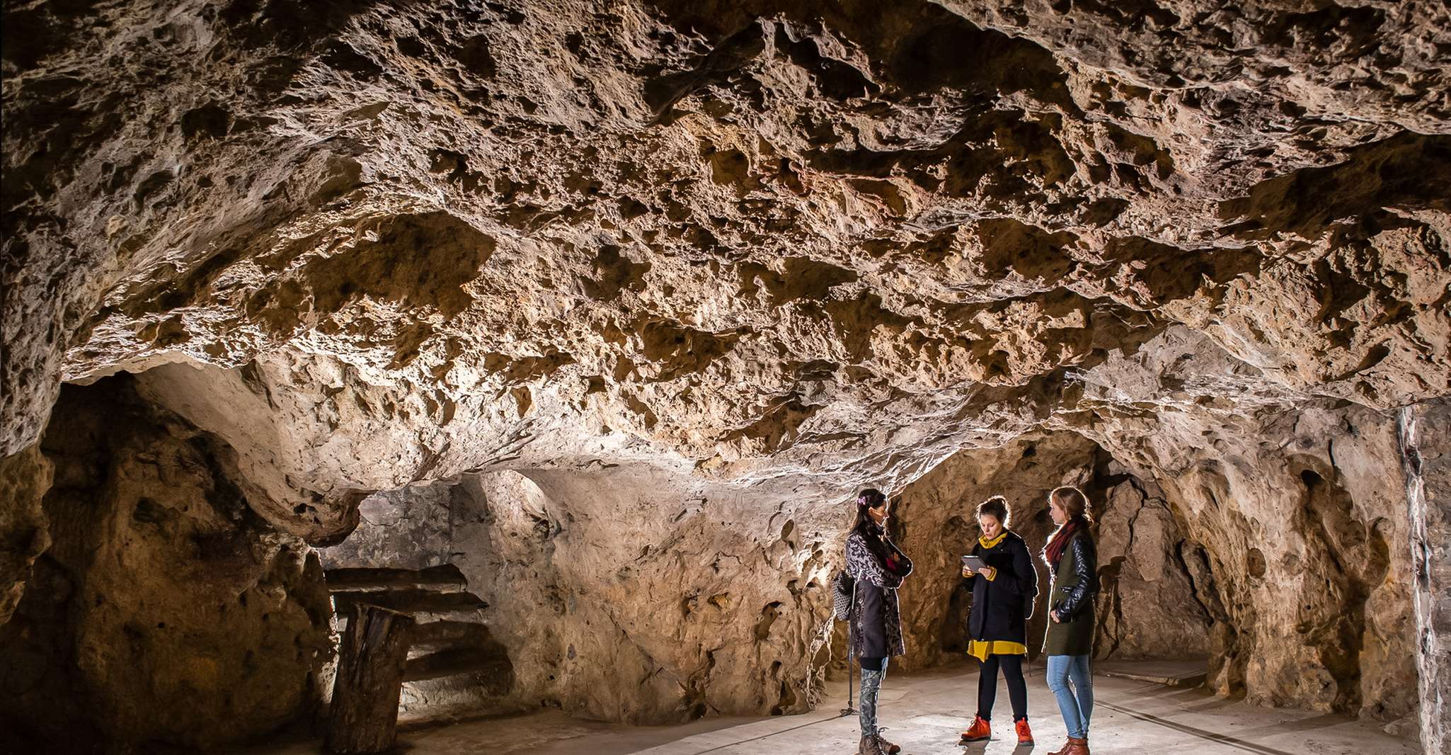 Budapest, Buda Castle Cave Tour, Budapest, Hungary