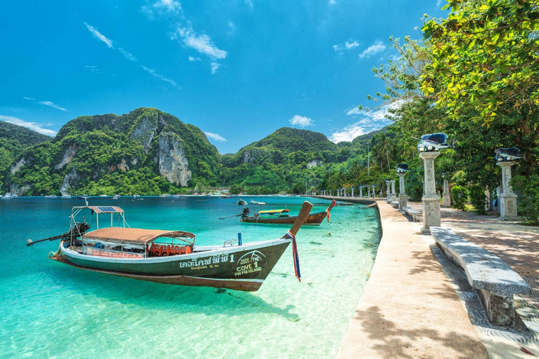 Au départ de Phuket : Excursion en bateau rapide dans les îles Phi Phi et Khai