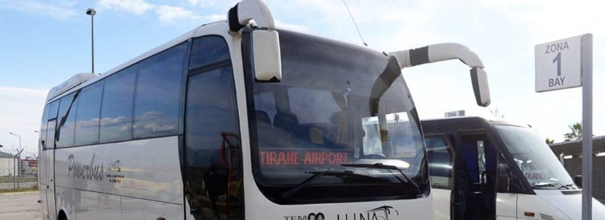 Aeroporto di Tirana: Trasferimento in autobus da/per Tirana Centrale