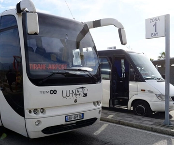 Tirana Airport: Bus Transfer from/to Tirana Central