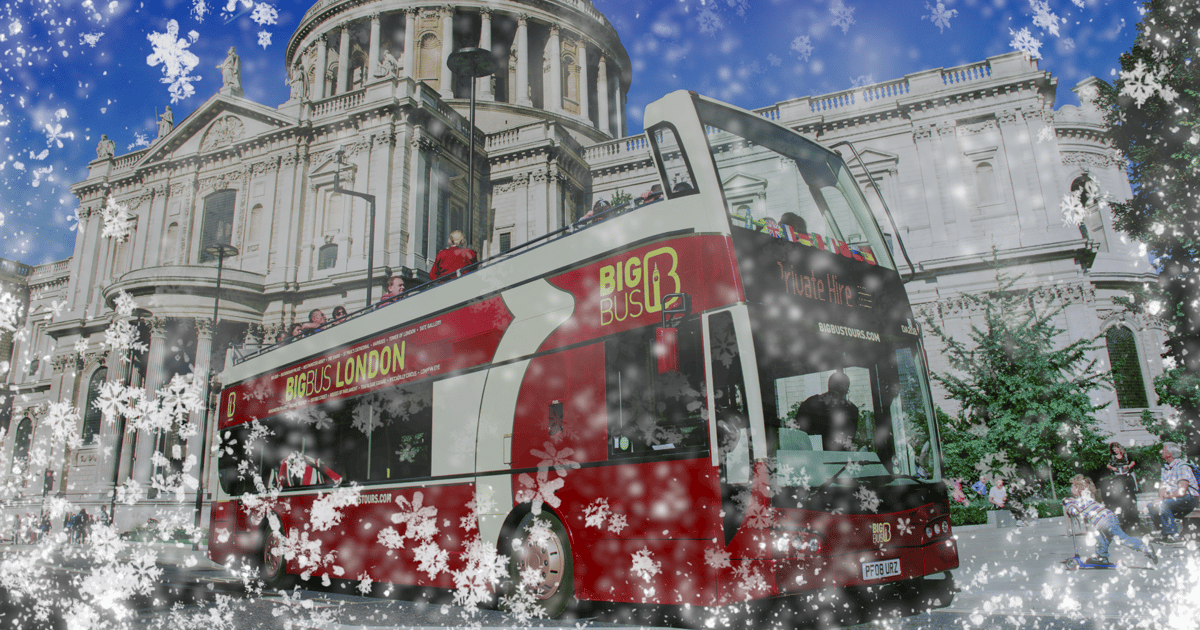 London Christmas Lights Tour mit dem OpenTopBus GetYourGuide