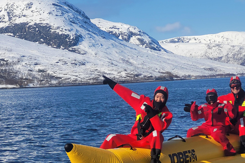 Tromsø: Banana Tube Ride with Arctic Floating