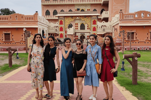 Från Jaipur : Jaipur Sightseeing med Galta G-templetRundtur med lunch och inträdesavgifter till monument