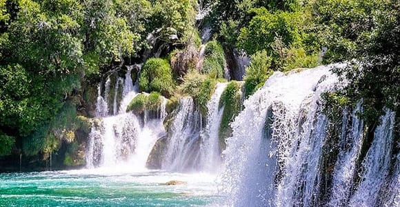 Zadar: Nationalpark Krka und Städtetour mit Abholung