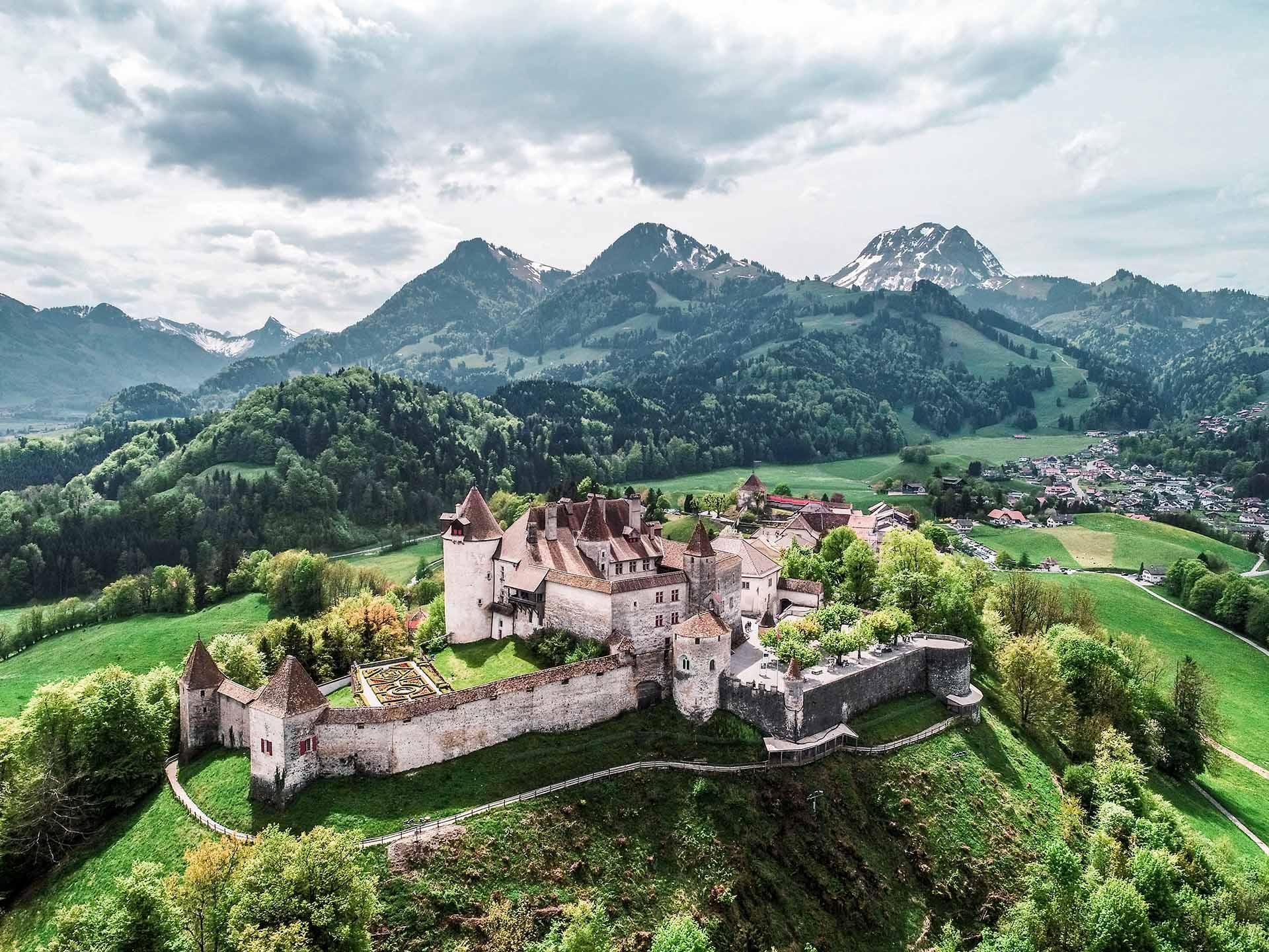 Montreux: Gruyères-Tagestour mit dem GoldenPass-Zug