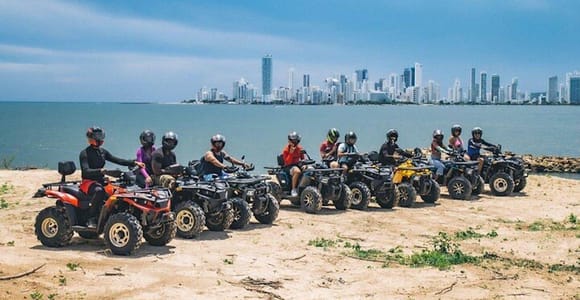 Cartagena: Tierra Bomba Island Guided ATV Tour