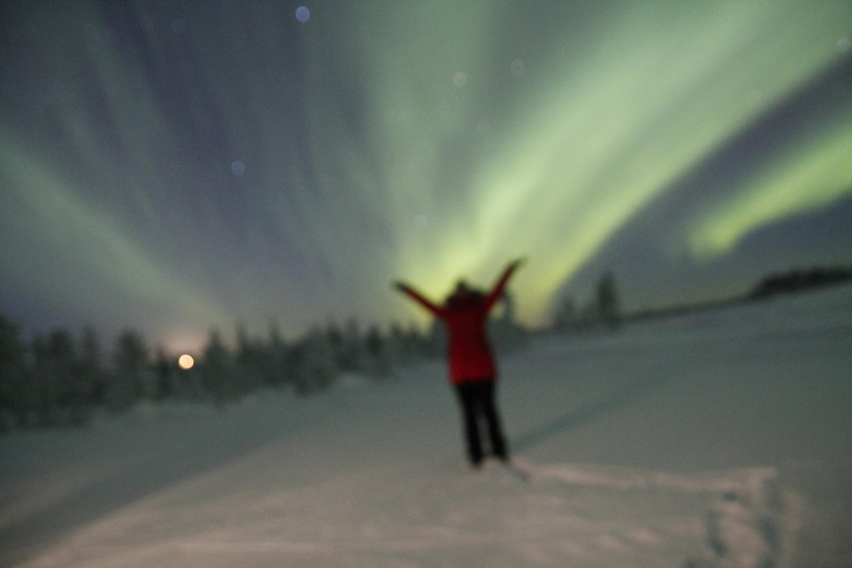 Levi Lapland: Easy E-fatbiking to search Northern Lights