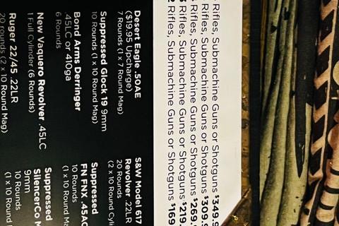 Machine Gun Shooting!