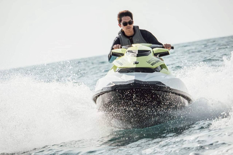 Phuket: Jet Ski Tour Patong Beach with 9 Check-in Points Have fun with a trip to 9 check-in points on Phuket Island.