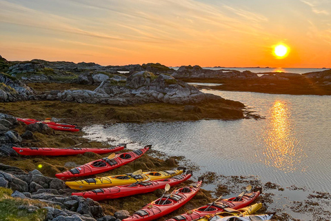 إيجوم: جولة جزر لوفوتن منتصف الليل صن كاياك