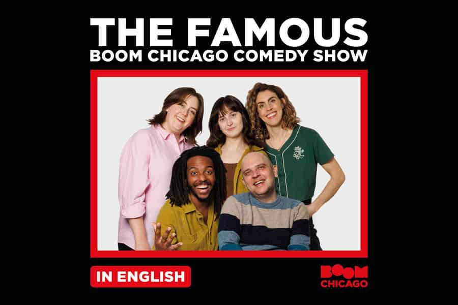 Amsterdam: Englische Comedy-Show „Boom Chicago“. Foto: GetYourGuide Amsterdam: Englische Comedy-Show „Boom Chicago“. Foto: GetYourGuide