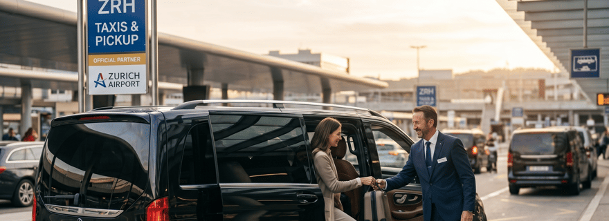 Zurigo: trasferimento privato tra Aeroporto ZRH e centro città