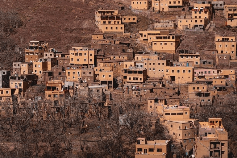 Marrakech: Ourika Waterfall, Lunch & Anima Garden Day Trip Option 1: Shared Tour with Full Package & Lunch Not Included