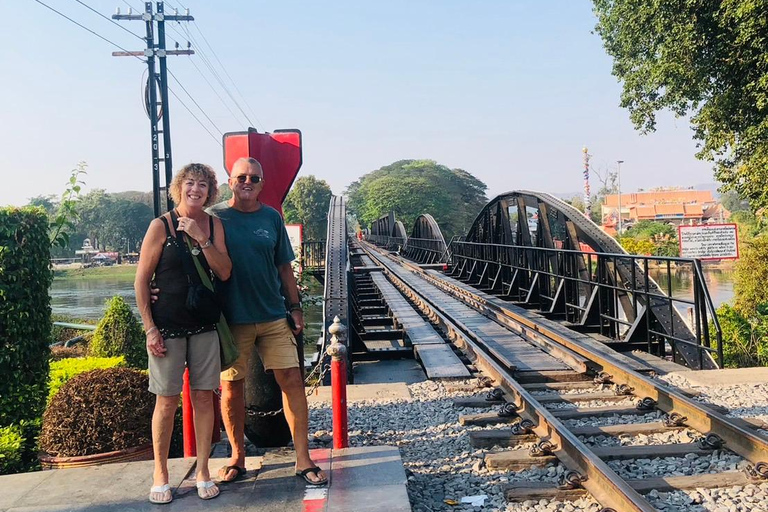 Maeklong, Damnoen Floating Market & River Kwai Private Tour Full day with Guide