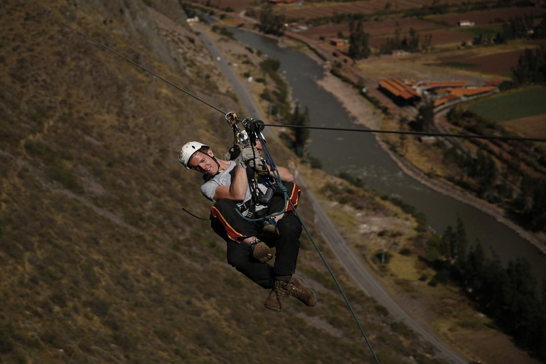 From Cusco: Via Ferrata & Zip Line with lunch Via Ferrata & Zipline with box lunch
