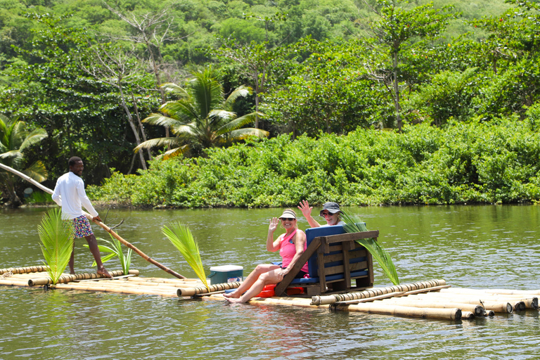 St. Lucia: Private Bamboo Rafting on the Roseau River