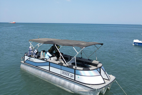 Santa Marta from the Sea on a Luxury Pontoon Santa Marta from the Sea on a Luxury Ponton