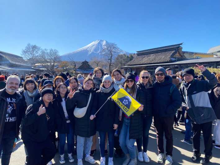 从东京出发：富士山全日观光旅游