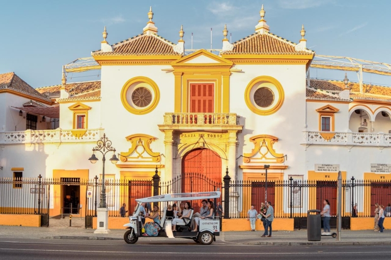 Sevilla: stadstour per privé elektrische Tuk-TukSevilla: stadstour door experts per elektrische tuk-tuk (2 uur)