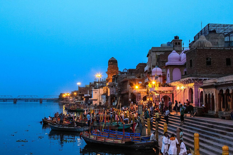 From Varanasi: City and Sarnath Tour with Boat Ride