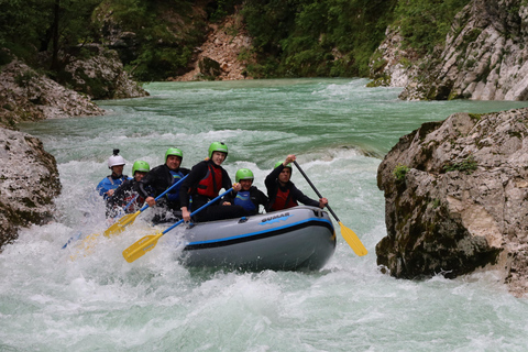 Bovec: Soča River Rafting Adventure with Photos and Drink Shared Tour