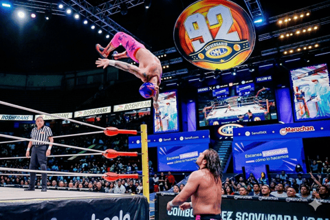 Mexico City: Lucha Libre Night with Hotel Pickup & Souvenir