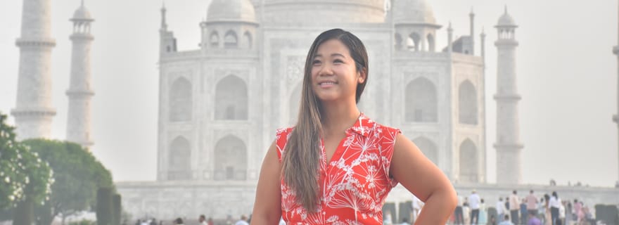 Depuis Delhi : excursion privée au Taj Mahal, au fort d'Agra et au Baby Taj