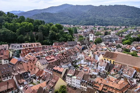 Freiburg: Visita autoguiada aos destaques da cidade velha